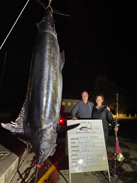 BREAKING: 492.4kg blue marlin – the heaviest ever weighed in NZ - The